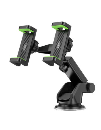 XO Холдер с вакуум, Suction cup Double chuck /черен/ - C117