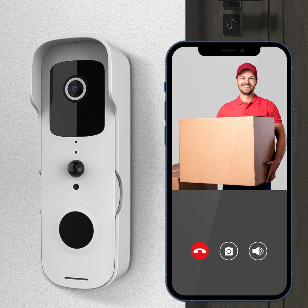 Tuya Интелигентен Wireless звънец T30 Video Waterproof /графит/