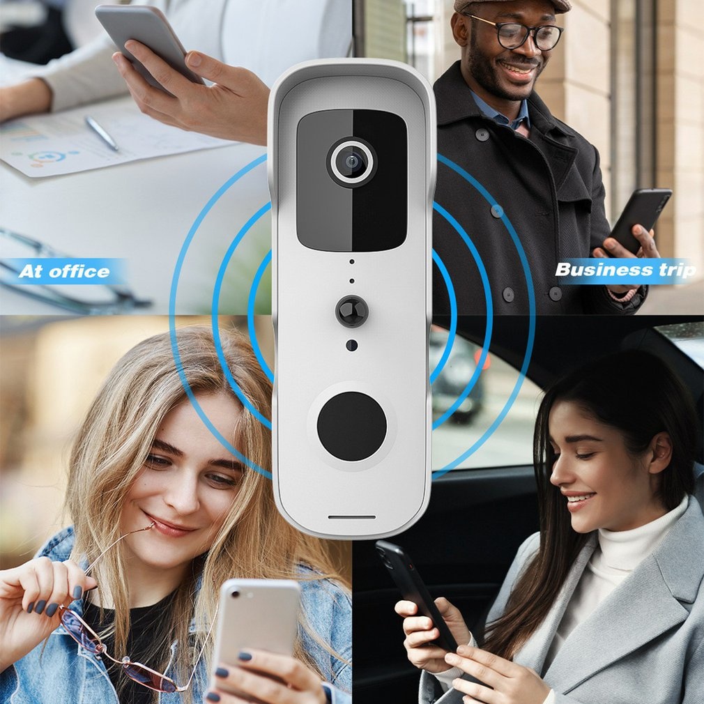 Tuya Интелигентен Wireless звънец T30 Video Waterproof /графит/