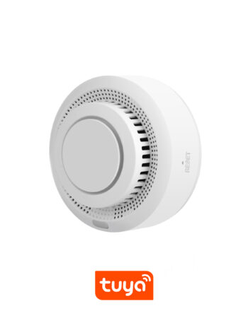 SMART Tuya Wifi Смарт сензор за дим 3V, OEM /бял/