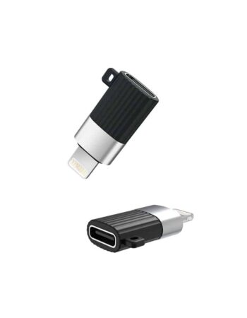 Преходник адаптер от Lightning към USB-C /черен/