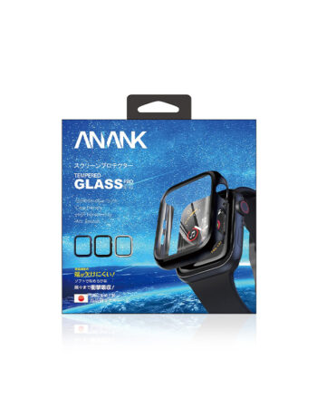 ANANK Tempered Glass + PC корпус Apple Watch, 45мм /прозрачен/