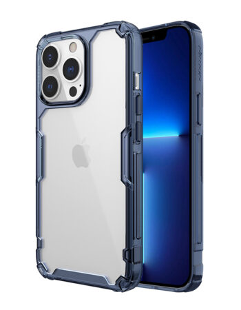 NILLKIN Калъф Apple iPhone 15 Pro Max, Nature TPU /син/
