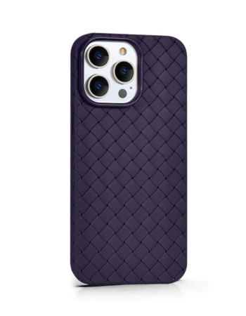 Joyroom Калъф Apple iPhone 15 Pro Max, Braiding Series, лилав