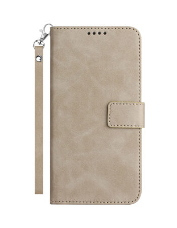 Калъф Exclusive Wallet Apple iPhone 13 Pro Max /бежов/