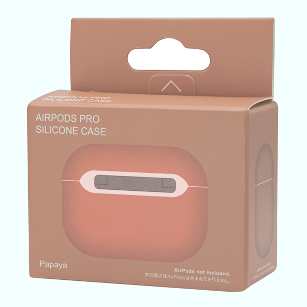 Силиконов калъф за AirPods Pro /оранжев/