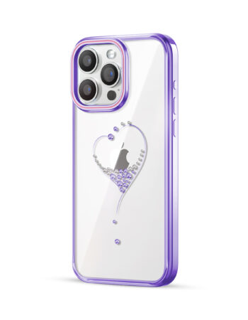 Kingxbar Калъф Apple iPhone 14 Pro Max, Wish Series, лилав