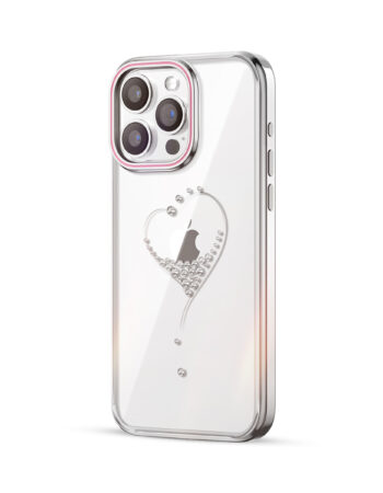 Kingxbar Калъф Apple iPhone 15 Pro, Wish Series, сребърен