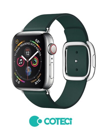 Каишка за Apple Watch 42/44/45/49мм, Magneic Bracket Silicone Strap W108 /зелена/ COTECi