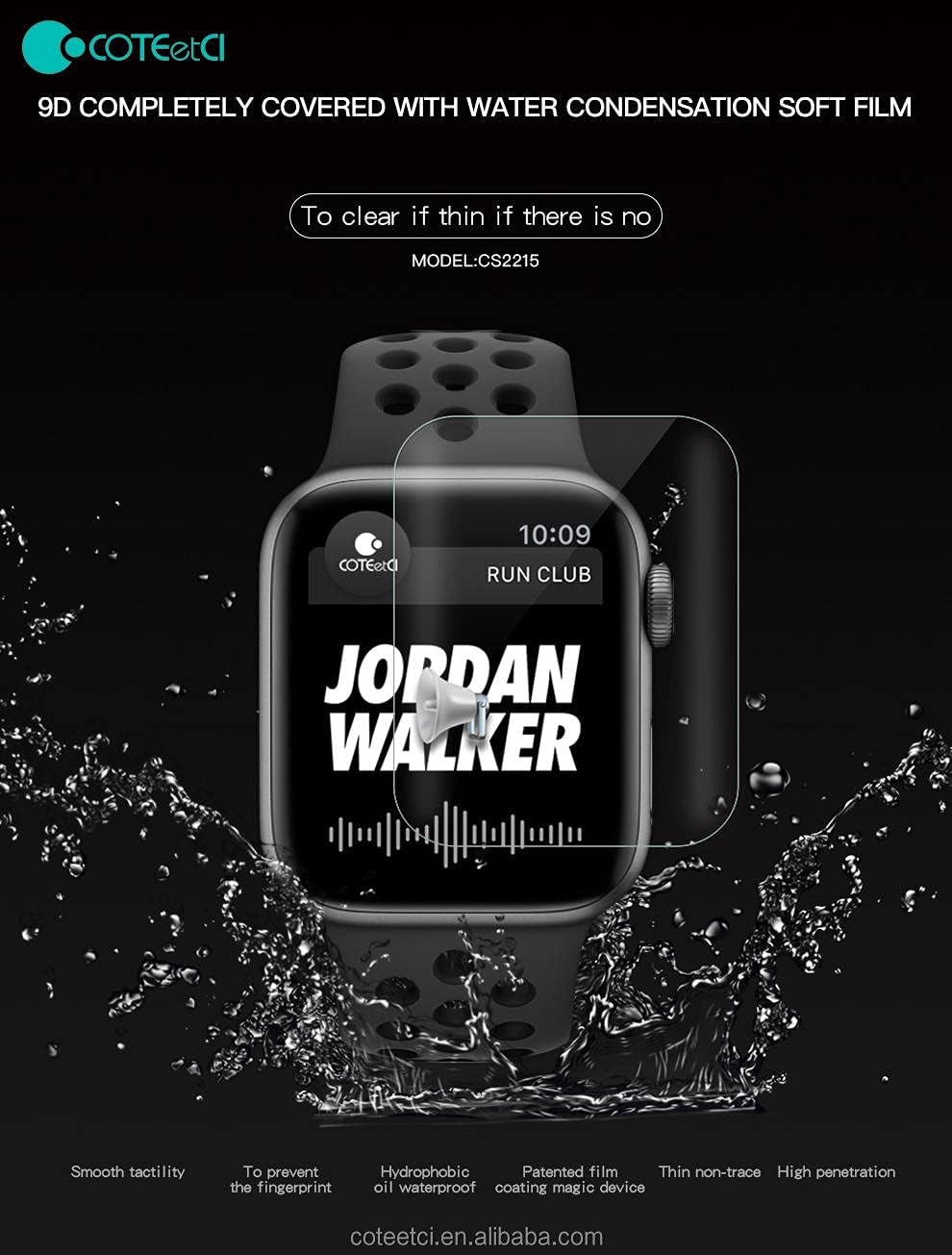 COTECi Hydrogel film Apple Watch, 45mm - Image 6