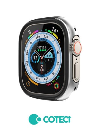 COTECi Blade Aluminium + TPU Protection case Apple Watch, 49mm /сребрист/