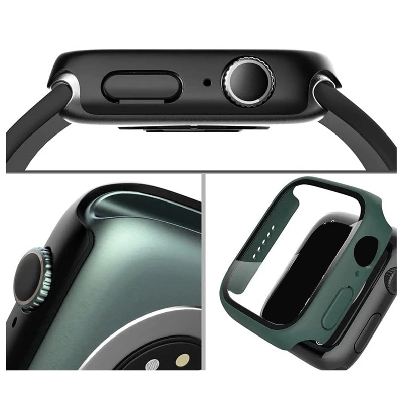 COTECi PC Integrated Shell + Tempered Glass Apple Watch, 45mm /зелен/ - Image 4