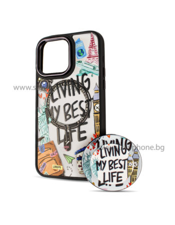 BOTER Калъф MagSafe + MagPopsocket Xiaomi RedMi 9C/RedMi 10A /Best life/