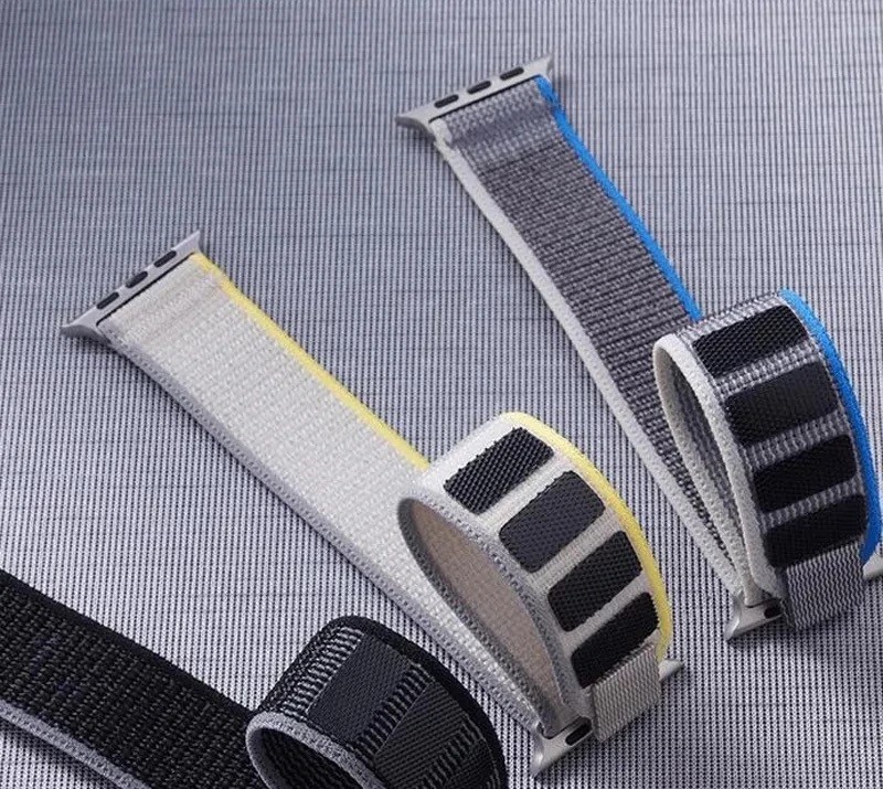Каишка за Apple Watch 42/44/45/49мм, Trail Loop /войнишко зелена/