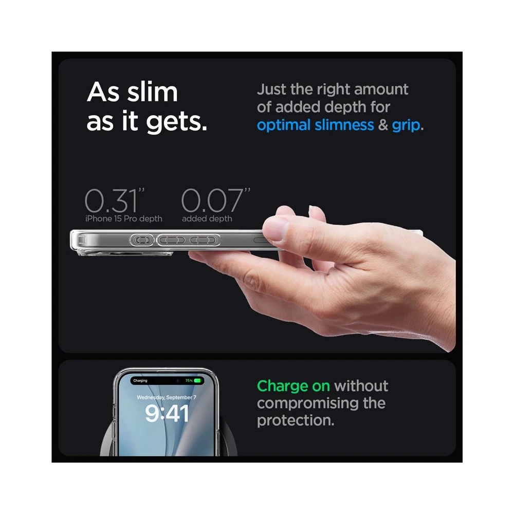 Калъф SPG Ultra Hybrid iPhone 13 Pro /черен мат/ - Image 6