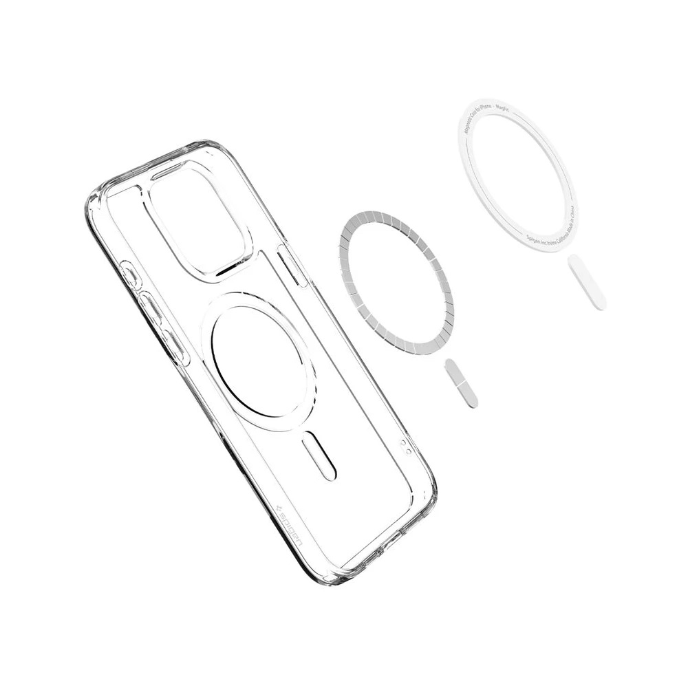 Калъф SPG Ultra Hybrid iPhone 14 Pro Max, MagFit /бял/ - Image 5