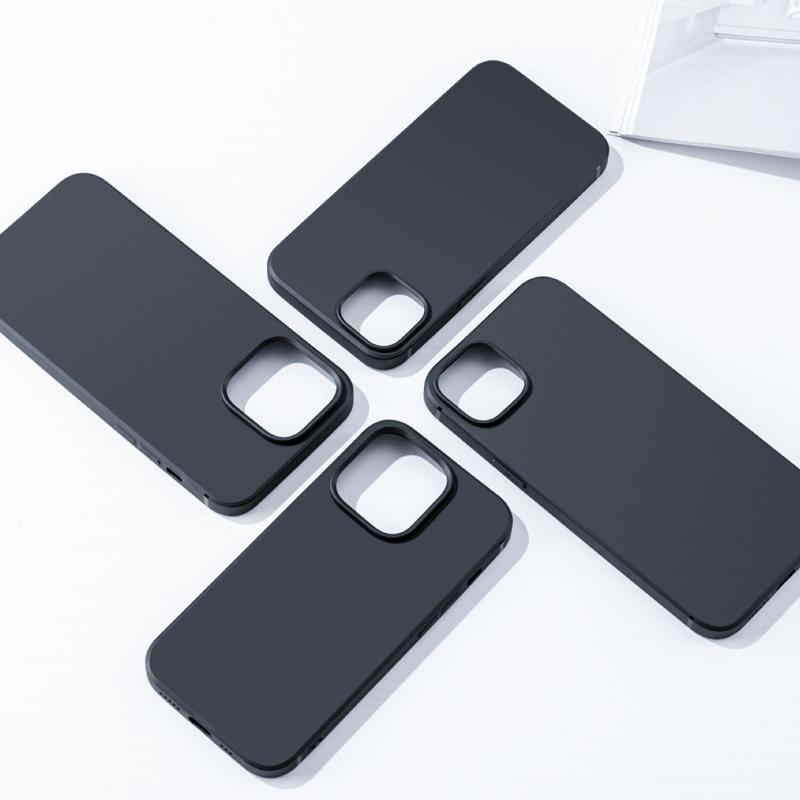 XO Калъф MATT Frosted TPU Apple iPhone 15 Pro Max /черен/ - Image 4