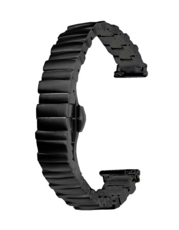 Каишка за Smart Watch 20мм Slim Stainless band, метална /черна/