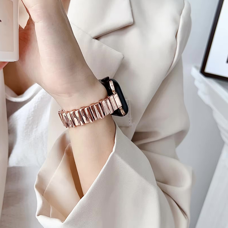 Каишка за Smart Watch 20мм Slim Stainless band, метална /златиста/