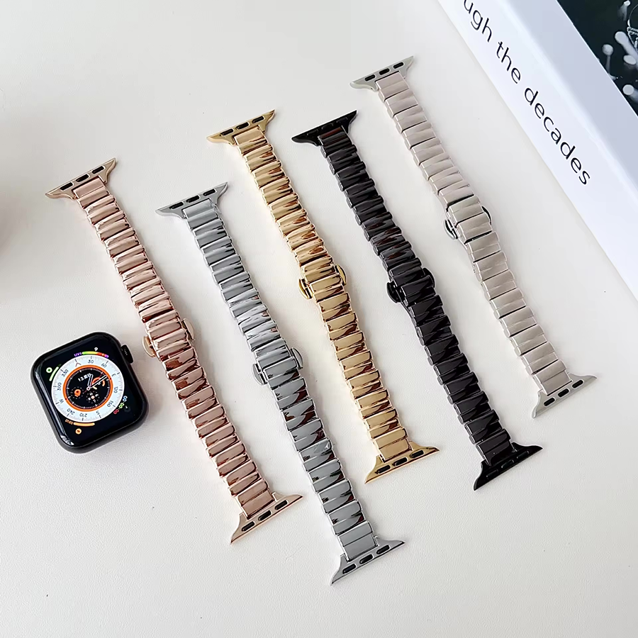 Каишка за Smart Watch 20мм Slim Stainless band, метална /златиста/