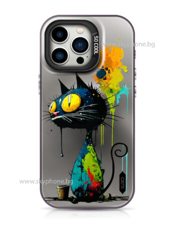 Калъф LUXO So CooL Xiaomi Redmi 9C/Redmi 10A /Черна котка/