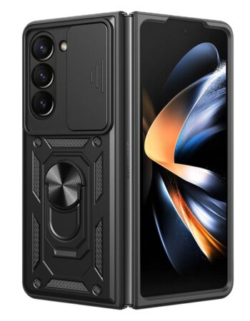 Калъф ARMOR CamSlide Удароустойчив Samsung Z Fold 6 /черен/