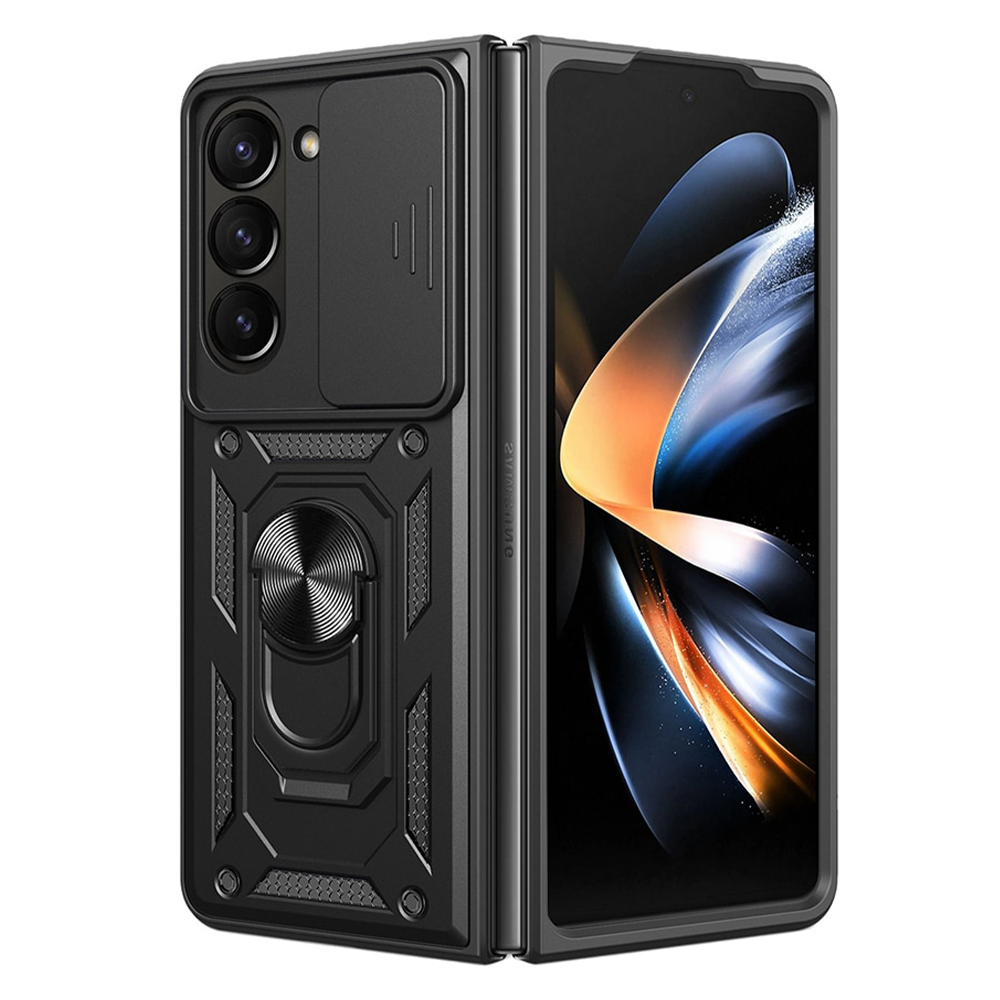 Калъф ARMOR CamSlide Удароустойчив Samsung Z Fold 6 /черен/