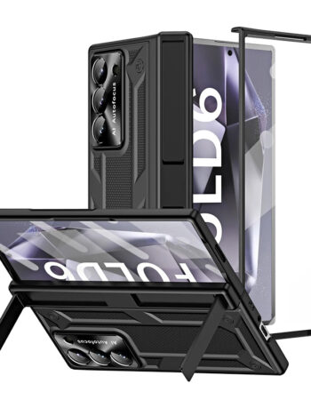 Калъф FW Full Body Iron Armor със стойка Samsung Z Fold 6 /черен/