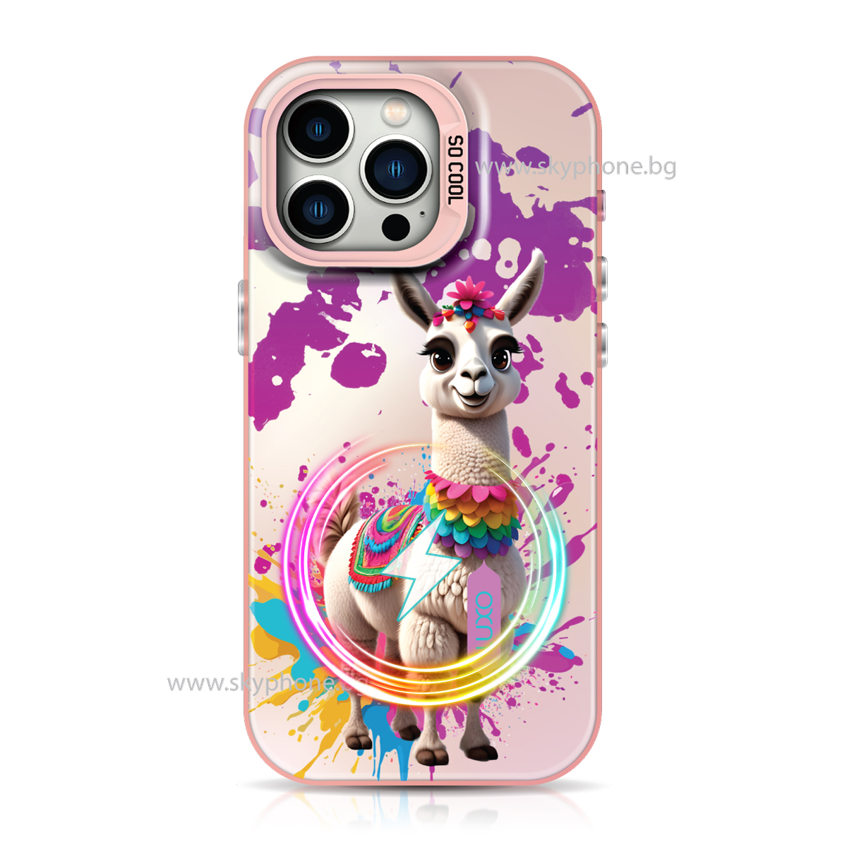 Калъф LUXO So CooL MagSafe Apple iPhone 14 Pro Max /лама/