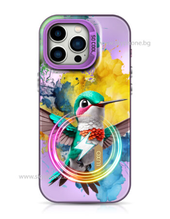 Калъф LUXO So CooL MagSafe Apple iPhone 14 Pro Max /колибри/
