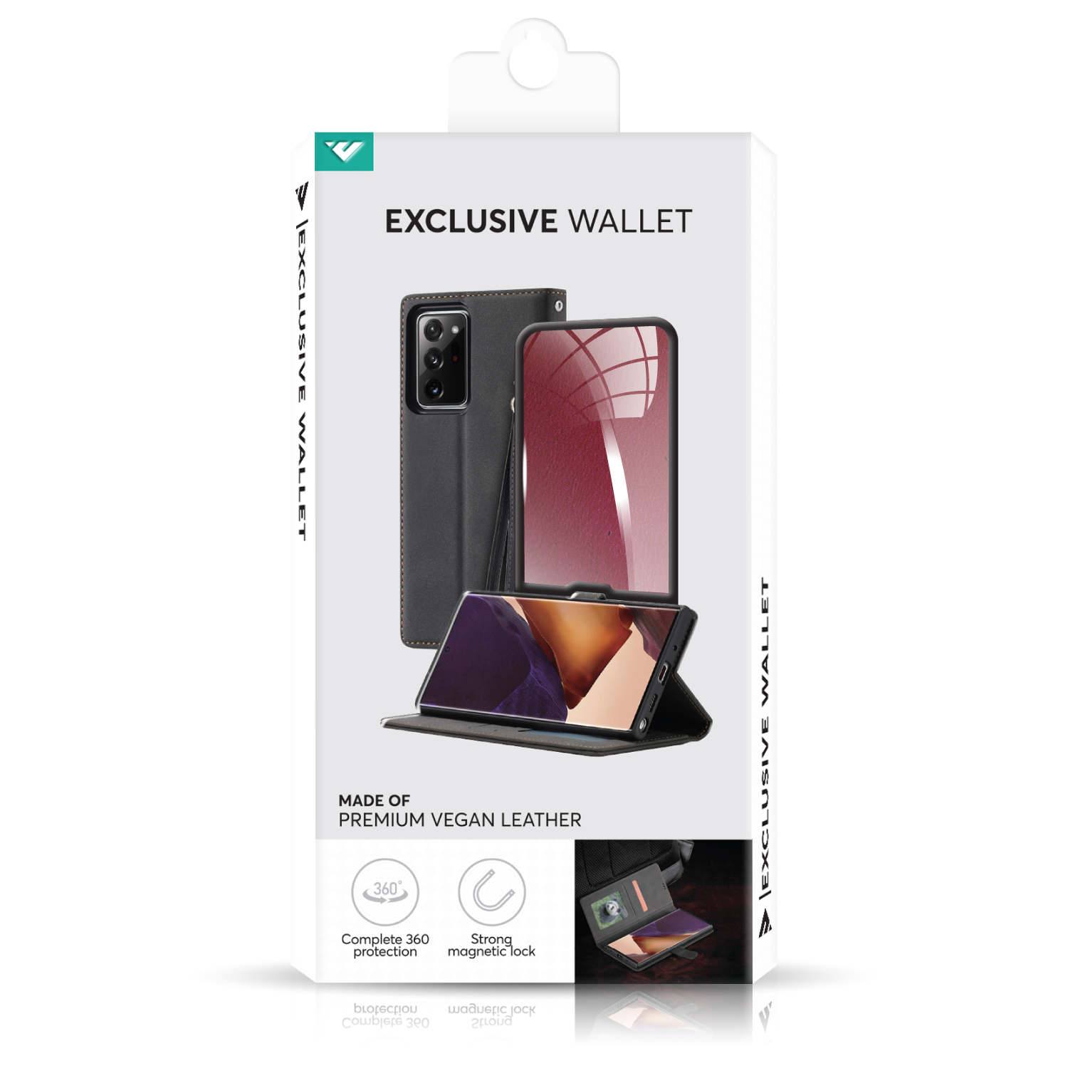 Калъф Exclusive Wallet Apple iPhone 16 /син/ - Image 4