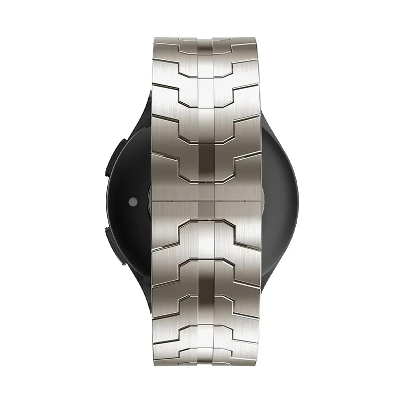 Каишка за Samsung Watch Ultra 47мм, Metal Pro Business, метална /титаниум/