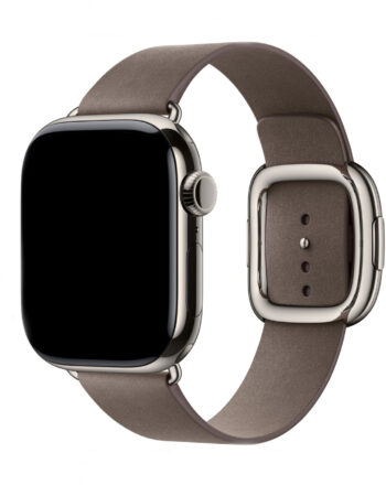 Каишка за Apple Watch 45/49мм, Modern Magnetic Buckle, текстилна /кафе/