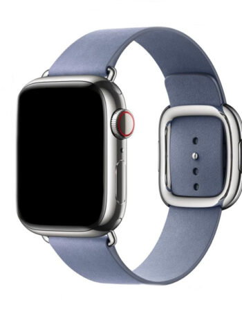 Каишка за Apple Watch 45/49мм, Modern Magnetic Buckle, текстилна /синя/