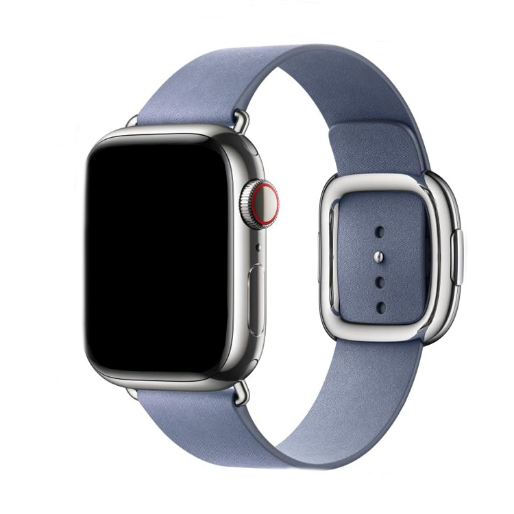 Каишка за Apple Watch 45/49мм, Modern Magnetic Buckle, текстилна /синя/