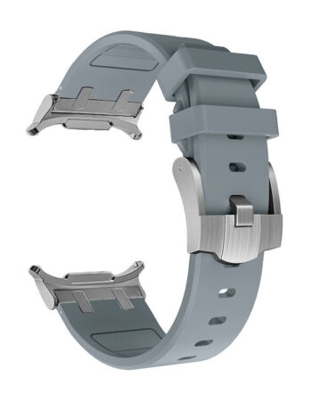 Каишка за Samsung Watch Ultra 47мм, Silicone active Band, силиконова /сива/