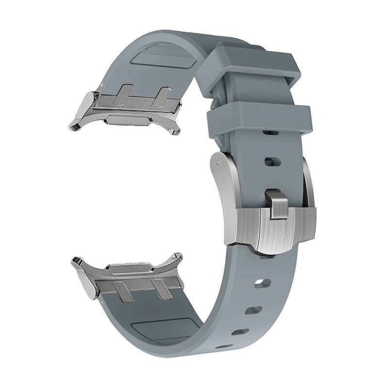 Каишка за Samsung Watch Ultra 47мм, Silicone active Band, силиконова /сива/