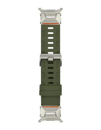 Каишка за Samsung Watch Ultra 47мм, Silicone Performance Trail, силиконова /зелена/