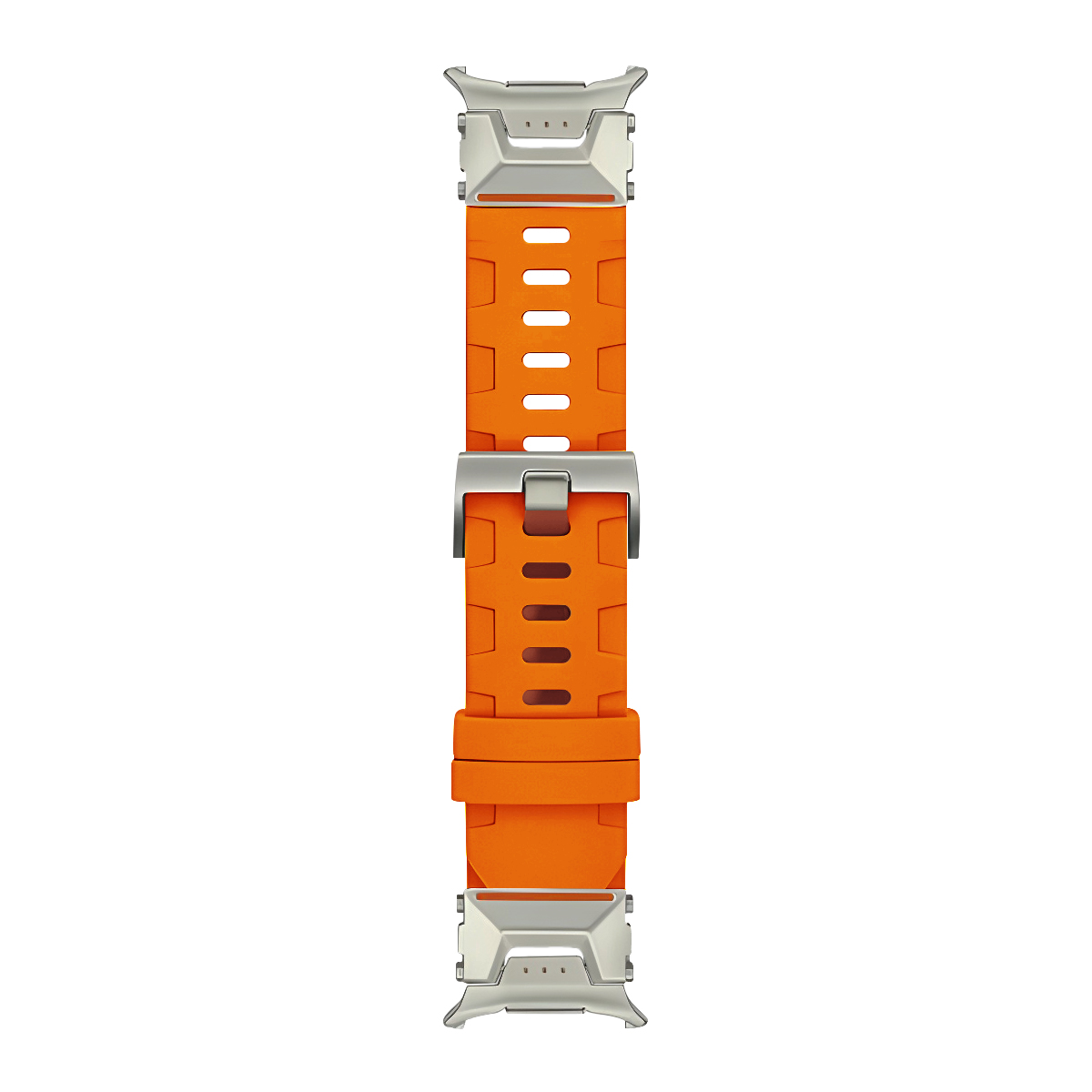 Каишка за Samsung Watch Ultra 47мм, Silicone Performance Trail, силиконова /оранжева/