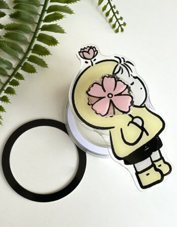 Popsocket / Холдер Jolly Rotatable, MagSafe /момиче/