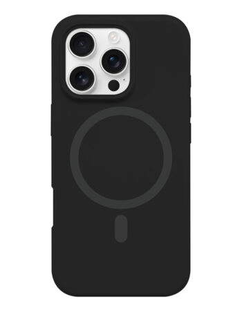 NORDIC  Калъф Liquid Silicone Apple iPhone 14 Pro Max, MagSafe /Onyx/