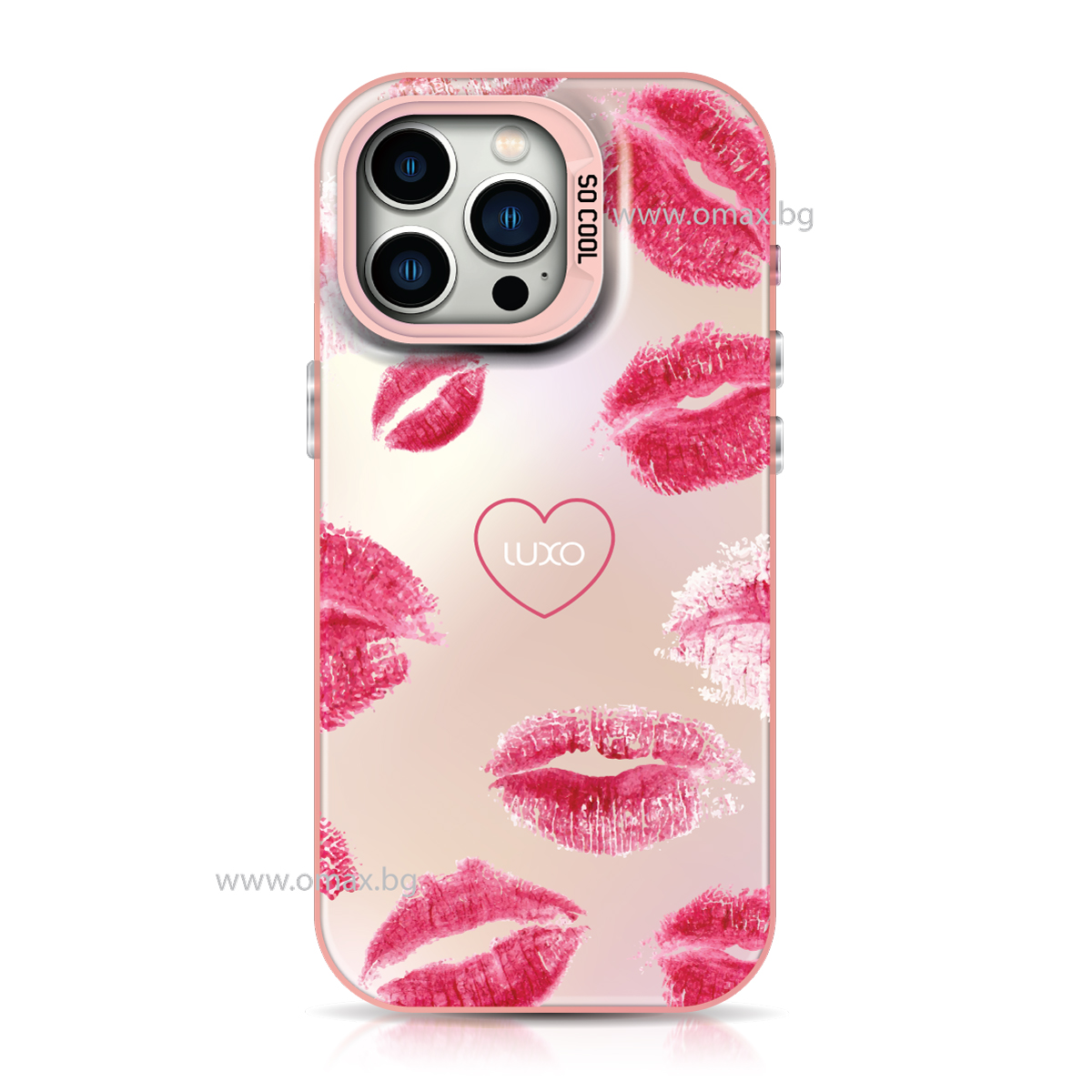 Калъф LUXO So CooL Apple iPhone 15 Pro Max /Целувки/