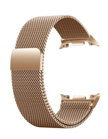 Каишка за Samsung Watch Ultra 47мм, Milanese Loop, метална /розово злато/