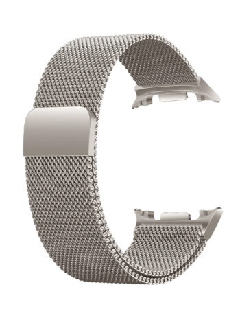 Каишка за Samsung Watch Ultra 47мм, Milanese Loop, метална /starlight/