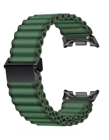 Каишка за Samsung Watch Ultra 47мм, Official Trail Band, текстилна /зелена/