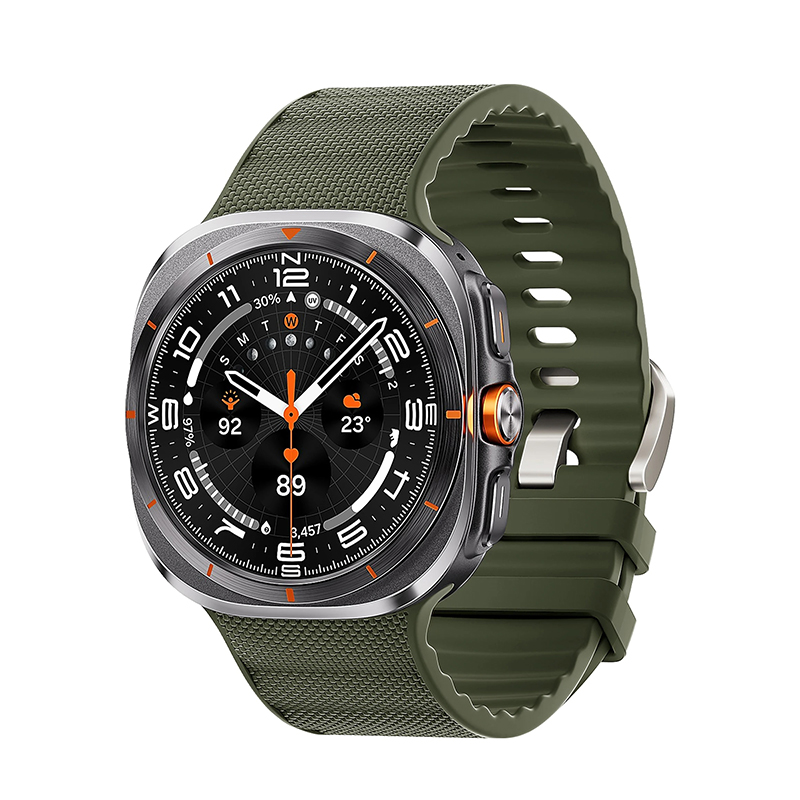 Каишка за Samsung Watch Ultra 47мм, PeakForm Band /зелена/