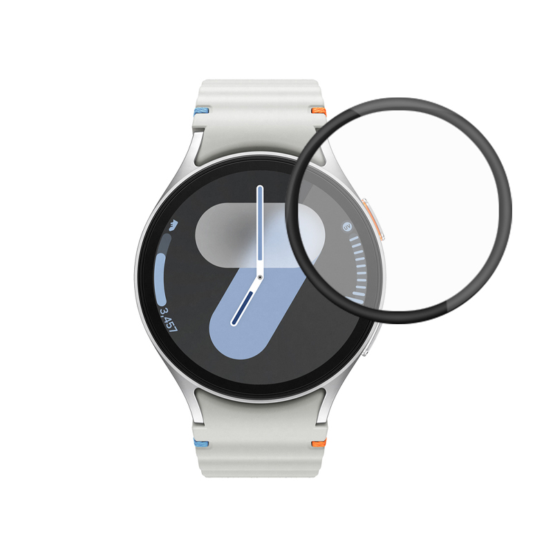 3D Tempered Pet Glass Samsung Watch 8 Classic, 43mm /черно/