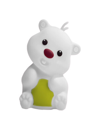 Nimbo Нощна лампа Silicone Bear, PAT, 3-whites, USB /бяла/