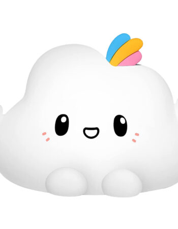 Nimbo Нощна лампа Cloud, PAT, colorful, USB, timer /бяла/
