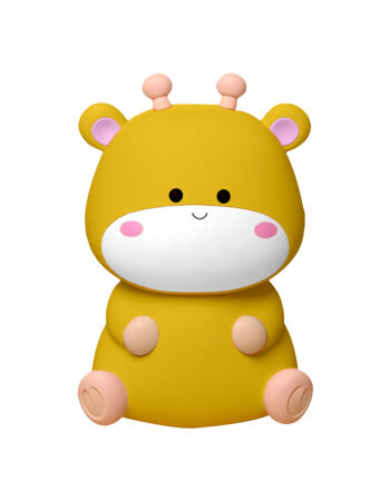 Nimbo Нощна лампа Silicone Deer, PAT, 2-whites, USB, timer /жълта/